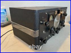 Hallicrafters Super Skyrider Vintage Tube Radio Communications Receiver SX-16