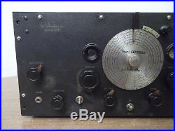 Hallicrafters Sx-11 Vintage Ham Tube Radio Receiver Plays