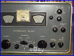 Hammarlund HQ-180AC Vintage Tube Shortwave Ham Radio Receiver with Manual