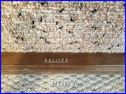 High fidelity Vintage Philips 263-2 Radio Record Player Console Made in Canada
