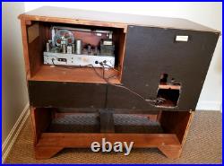 High fidelity Vintage Philips 263-2 Radio Record Player Console Made in Canada