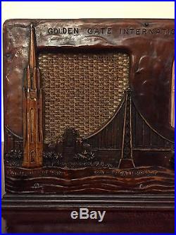 Historic RCA Victor Golden Gate Exposition Vintage Antique Old Radio from 1939