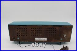 Imperial Blue Rincan KFA-W71 2-Speaker AM/FM Tube Radio Made In Japan Vintage