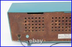 Imperial Blue Rincan KFA-W71 2-Speaker AM/FM Tube Radio Made In Japan Vintage