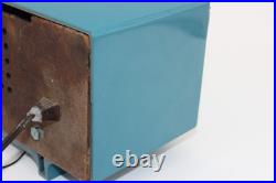 Imperial Blue Rincan KFA-W71 2-Speaker AM/FM Tube Radio Made In Japan Vintage