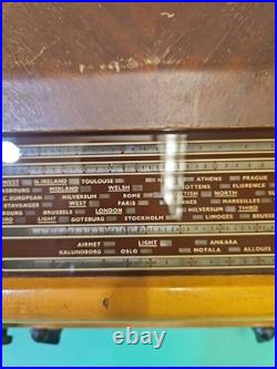 Invicta Model 72/73 Vintage Tube Radio Shortwave MW LW England Parts Repair