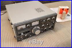 Kenwood TS-520 HF Ham Radio Transceiver Vintage Hybrid Tube with2 Filters