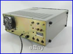 Kenwood TS-830S Vintage Tube Hybrid HF Ham Radio Transceiver with Mic SN 1040215