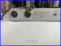 Knight Allied Radio Vintage Tube Amplifier Microphone Phonograph Tone Receiver