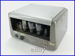 Knight Allied Radio Vintage Tube Amplifier with Matching Sylvania 6L6G Tubes