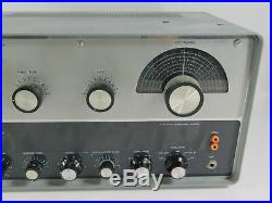 Knight T-150 Vintage 6146 Tube Ham Radio Transmitter (modified, untested)
