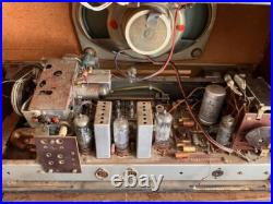 Konigsfeld Tube Radio Vintage Saba 80 Made in West Germany Untested