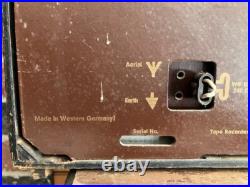 Konigsfeld Tube Radio Vintage Saba 80 Made in West Germany Untested