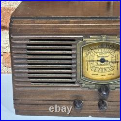 LR036 1937 Packard Bell Radio Model 35 De Luxe. Mid Century Radio For Repair