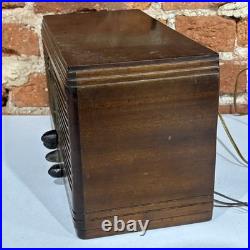 LR036 1937 Packard Bell Radio Model 35 De Luxe. Mid Century Radio For Repair
