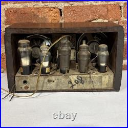 LR036 1937 Packard Bell Radio Model 35 De Luxe. Mid Century Radio For Repair