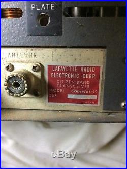 Lafayette Comstat 19 CB Citizens Band Radio Tube Vintage Ham Make Offer