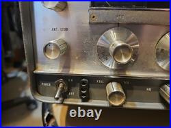 Lafayette HA-460 6M Ham Tube Radio Transceiver Vintage parts or repair untested