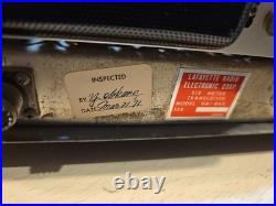 Lafayette HA-460 6M Ham Tube Radio Transceiver Vintage parts or repair untested