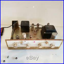 Lafayette LA-55 Vintage Tube Mono IntergratedAmp Amplifer Radio Reciever EL-84