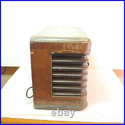 Lafayette Vintage Wooden Radio 1930s