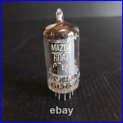 Lampe tube 1957 poste radio vintage culot NOVAL 6DG7 EF89F MAZDA N5195