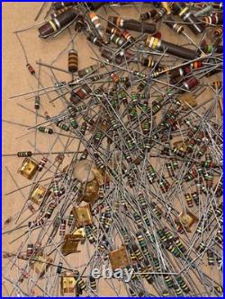 Large Lot of Vintage Resistors Carbon Composition Mixed LOC KK Tube Radio