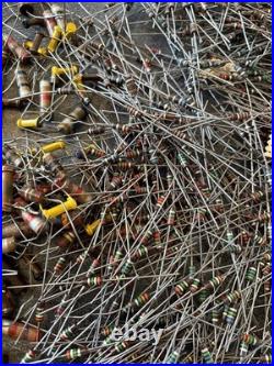 Large Lot of Vintage Resistors Carbon Composition Mixed LOC KK Tube Radio