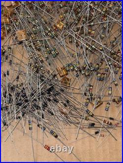 Large Lot of Vintage Resistors Carbon Composition Mixed LOC KK Tube Radio