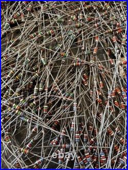Large Lot of Vintage Resistors Carbon Composition Mixed LOC KK Tube Radio