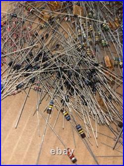 Large Lot of Vintage Resistors Carbon Composition Mixed LOC KK Tube Radio