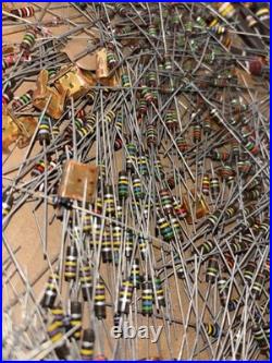 Large Lot of Vintage Resistors Carbon Composition Mixed LOC KK Tube Radio