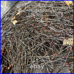 Large Lot of Vintage Resistors Carbon Composition Mixed LOC KK Tube Radio