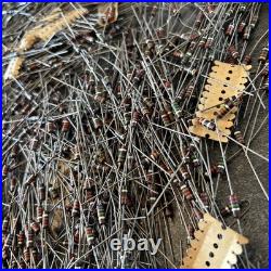 Large Lot of Vintage Resistors Carbon Composition Mixed LOC KK Tube Radio
