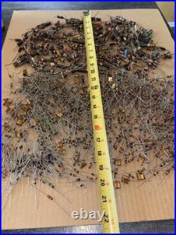 Large Lot of Vintage Resistors Carbon Composition Mixed LOC KK Tube Radio