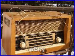 Large Vintage Rca Victor International Tube Radio 500224
