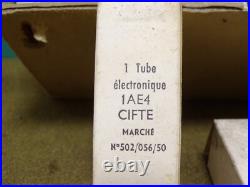 Lot 30 tube lamps radio 1AE4 CIFTE pentode vintage TSF french army 1ae4