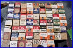 Lot Of 97 Vintage Antique Radio Tube RCA Sylvania GE Untested