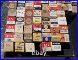 Lot Of 97 Vintage Antique Radio Tube RCA Sylvania GE Untested