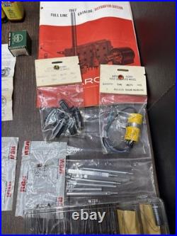 Lot Of Vintage Tube Radio Parts RCA GE HUDSON CLAROSTAT STANWYCK AEROVOX CORP GC