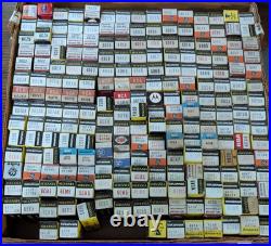Lot of 215 Never Used Boxed Vintage Various Brands Radio/TV Vacuum Tubes