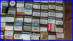 Lot of 215 Never Used Boxed Vintage Various Brands Radio/TV Vacuum Tubes