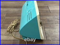 MCM Blue Twin Speaker Retro Vintage 1960 Philco J846-124 AM Tube Radio Vintage