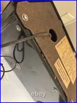 MCM VTG General Electric GE AM Bakelite Tube Radio Model # 412 Art Deco PROP
