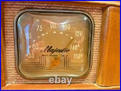 Majestic 7YR752 Tube Radio, Phonograph, & Wire Recorder, Vintage 1947, Rare