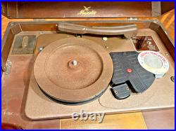 Majestic 7YR752 Tube Radio, Phonograph, & Wire Recorder, Vintage 1947, Rare