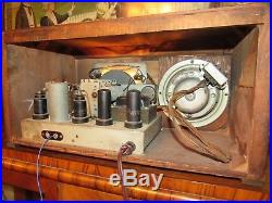 Mantola vintage tube radio B F Goodrich