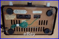 Marconi 1940's Bakelite Nice Old Rare Vintage Valve Tube radio T34DAX