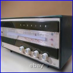 Mazda Uguisu QS TOSHIBA 5UD-241 Vacuum Tube Radio Vintage Working