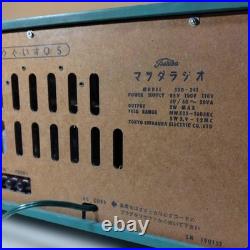Mazda Uguisu QS TOSHIBA 5UD-241 Vacuum Tube Radio Vintage Working